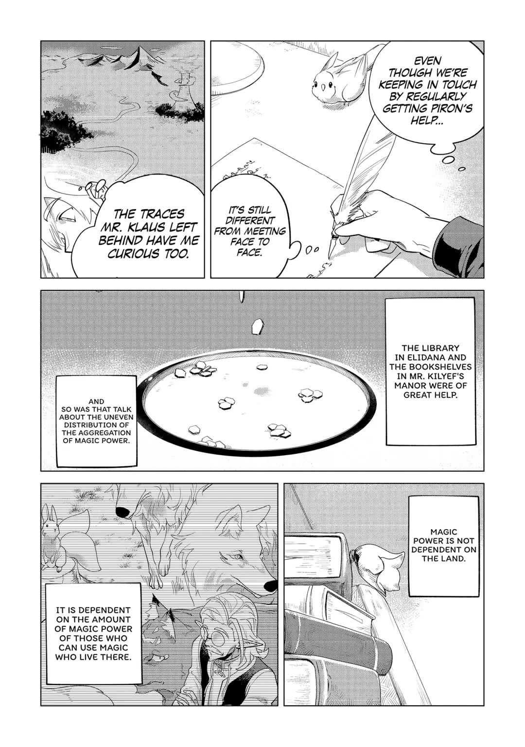 Mofumofu to Isekai Slow Life o Mezashimasu! chapter 35 page 34