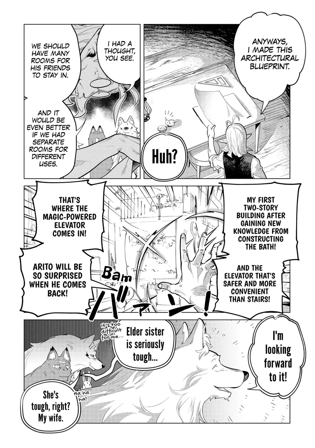 Mofumofu to Isekai Slow Life o Mezashimasu! chapter 36 page 28