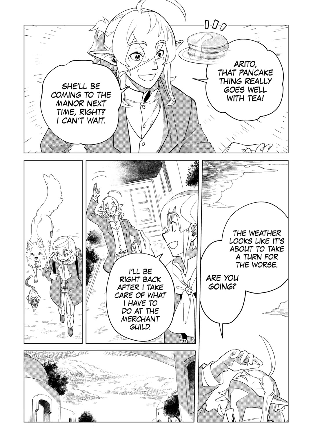 Mofumofu to Isekai Slow Life o Mezashimasu! chapter 36 page 4