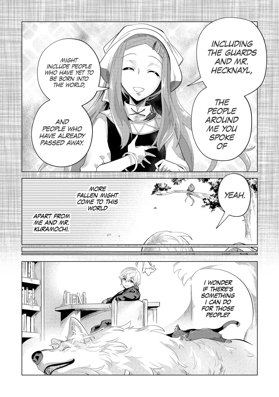 Mofumofu to Isekai Slow Life o Mezashimasu! chapter 37 page 31