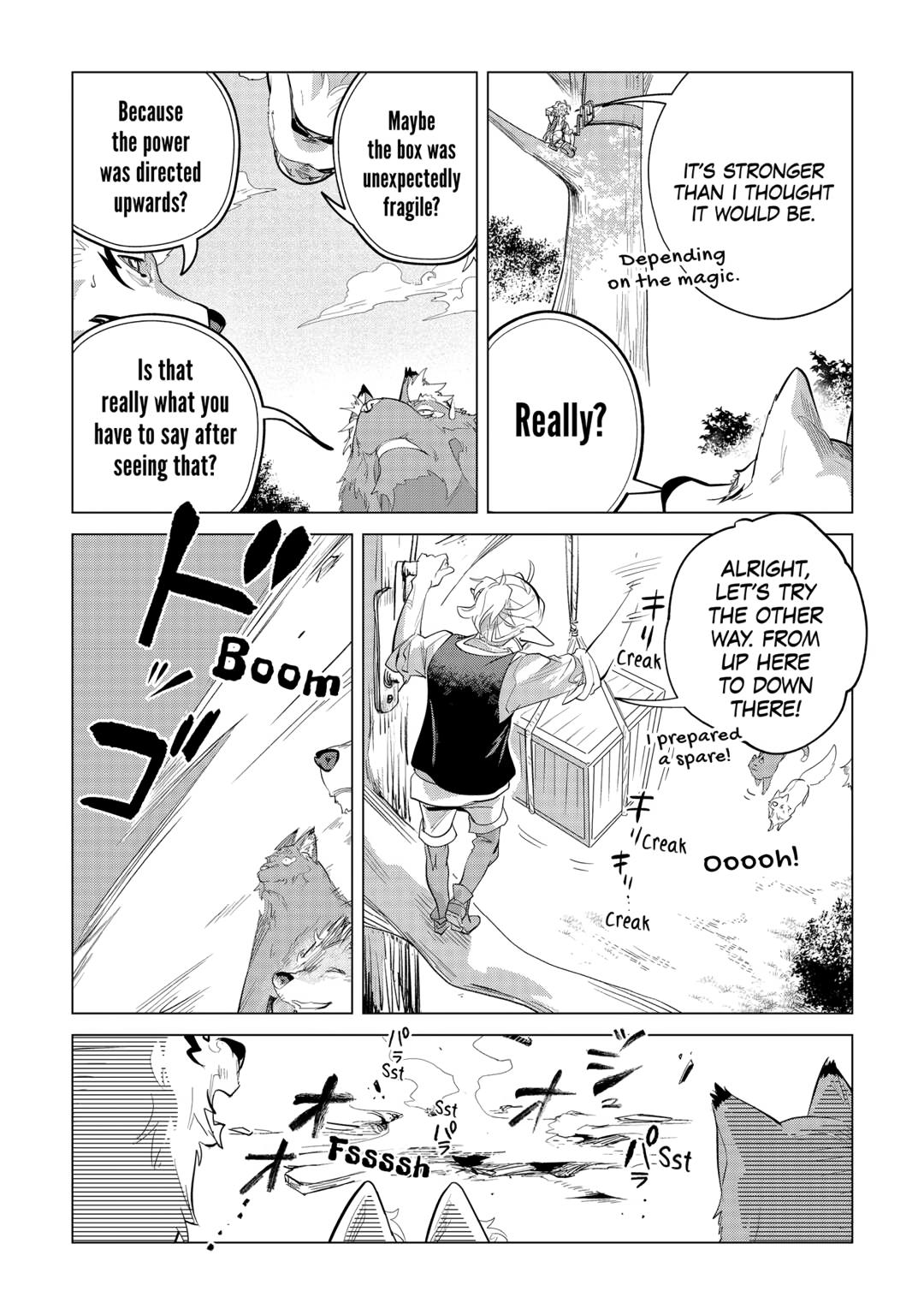 Mofumofu to Isekai Slow Life o Mezashimasu! chapter 37 page 33