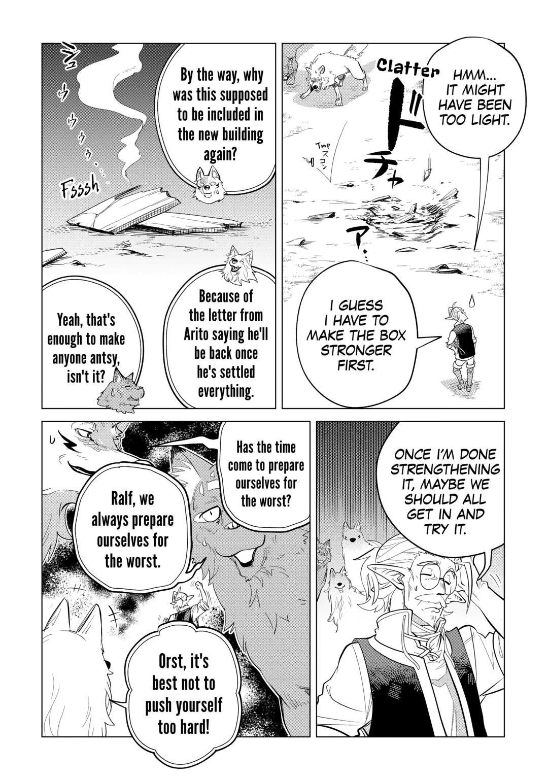 Mofumofu to Isekai Slow Life o Mezashimasu! chapter 37 page 34