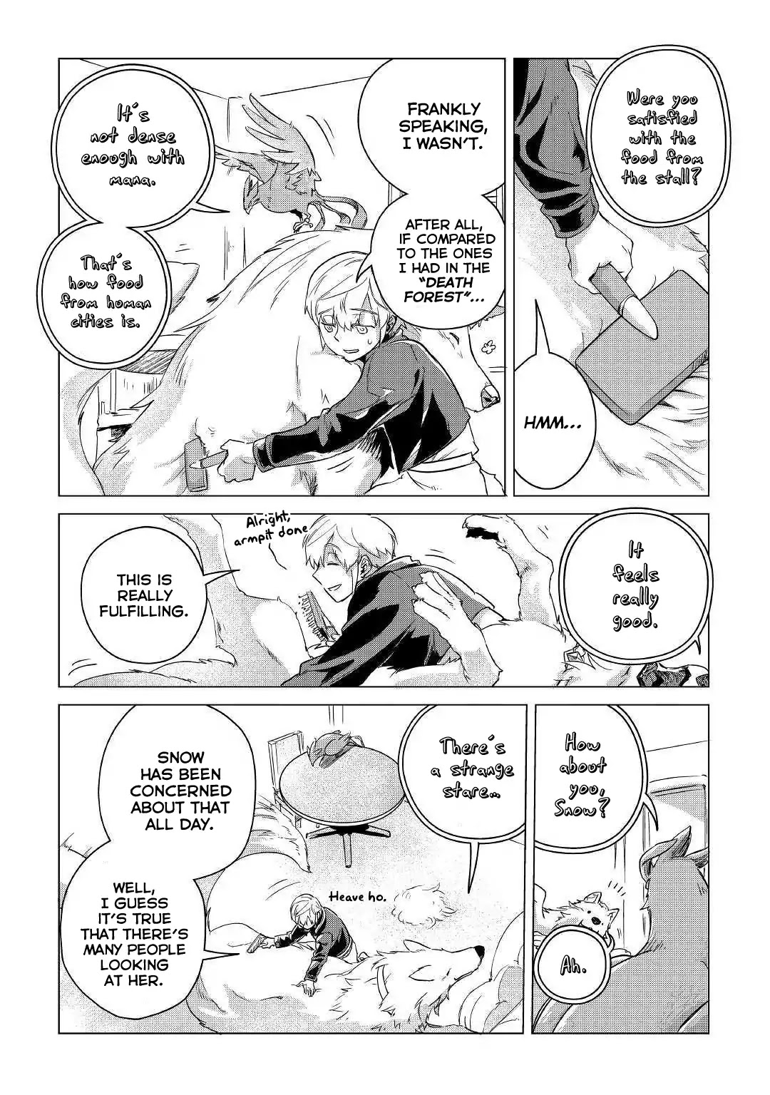 Mofumofu to Isekai Slow Life o Mezashimasu! chapter 6 page 37