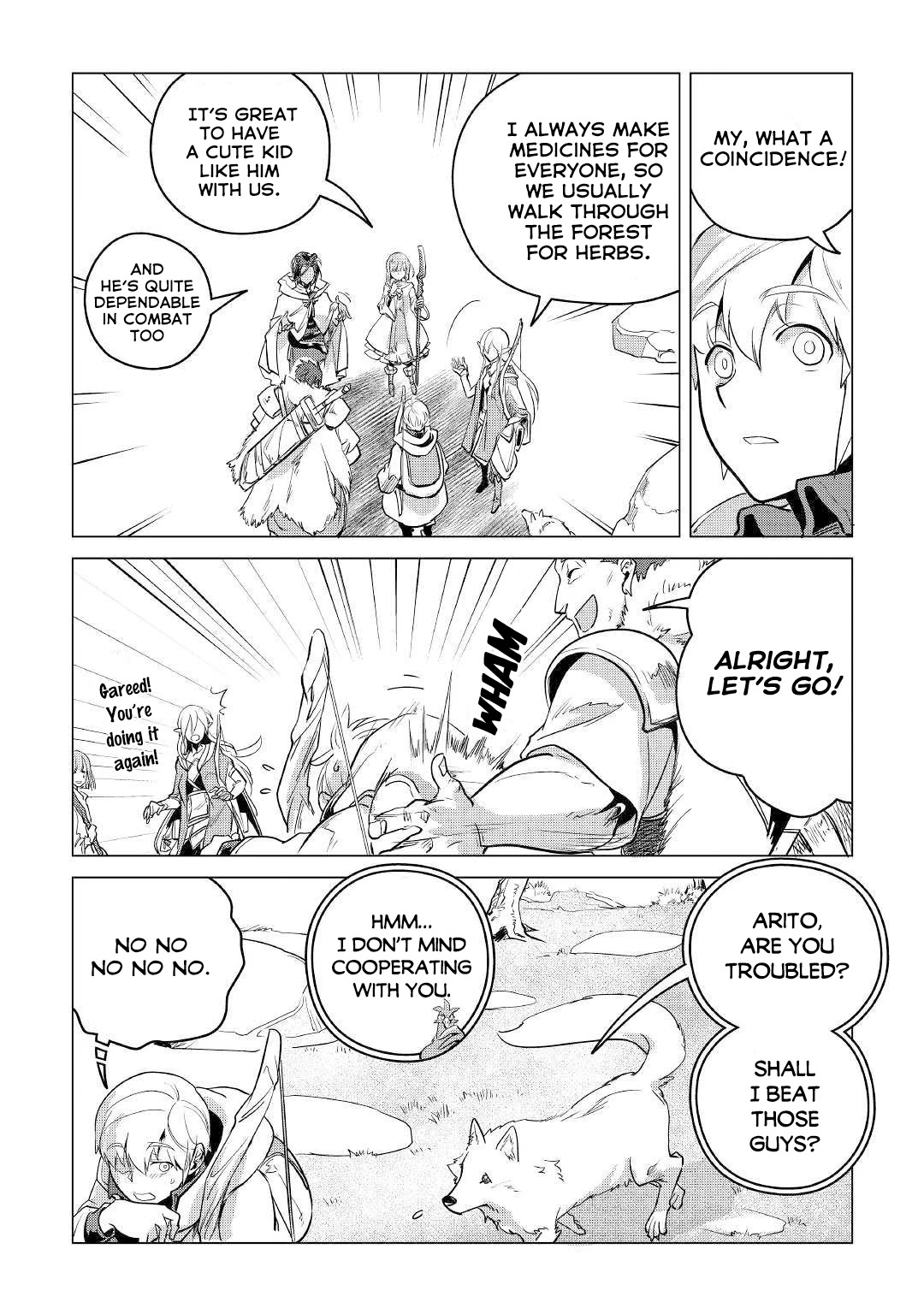 Mofumofu to Isekai Slow Life o Mezashimasu! chapter 8 page 47