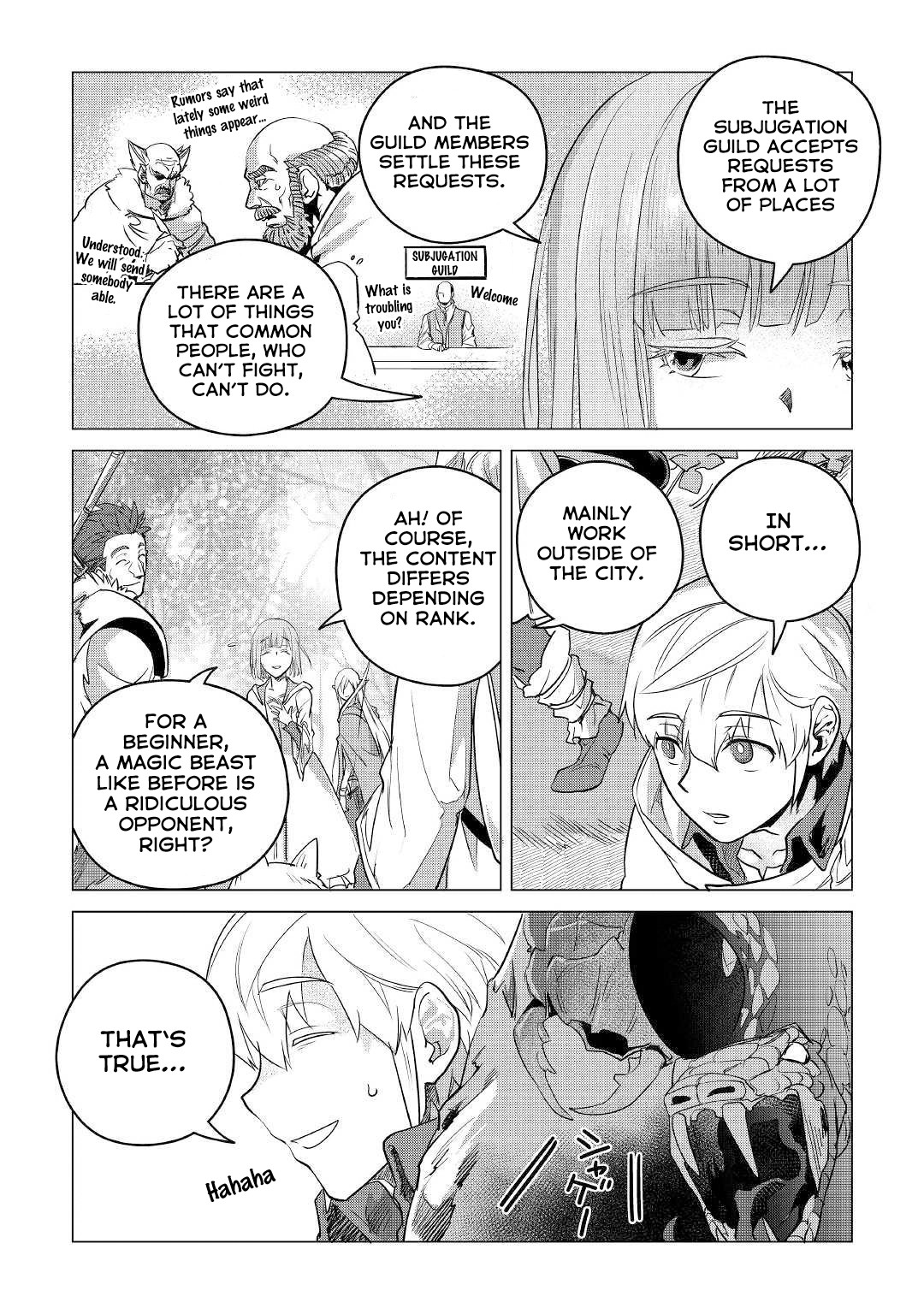 Mofumofu to Isekai Slow Life o Mezashimasu! chapter 9 page 34