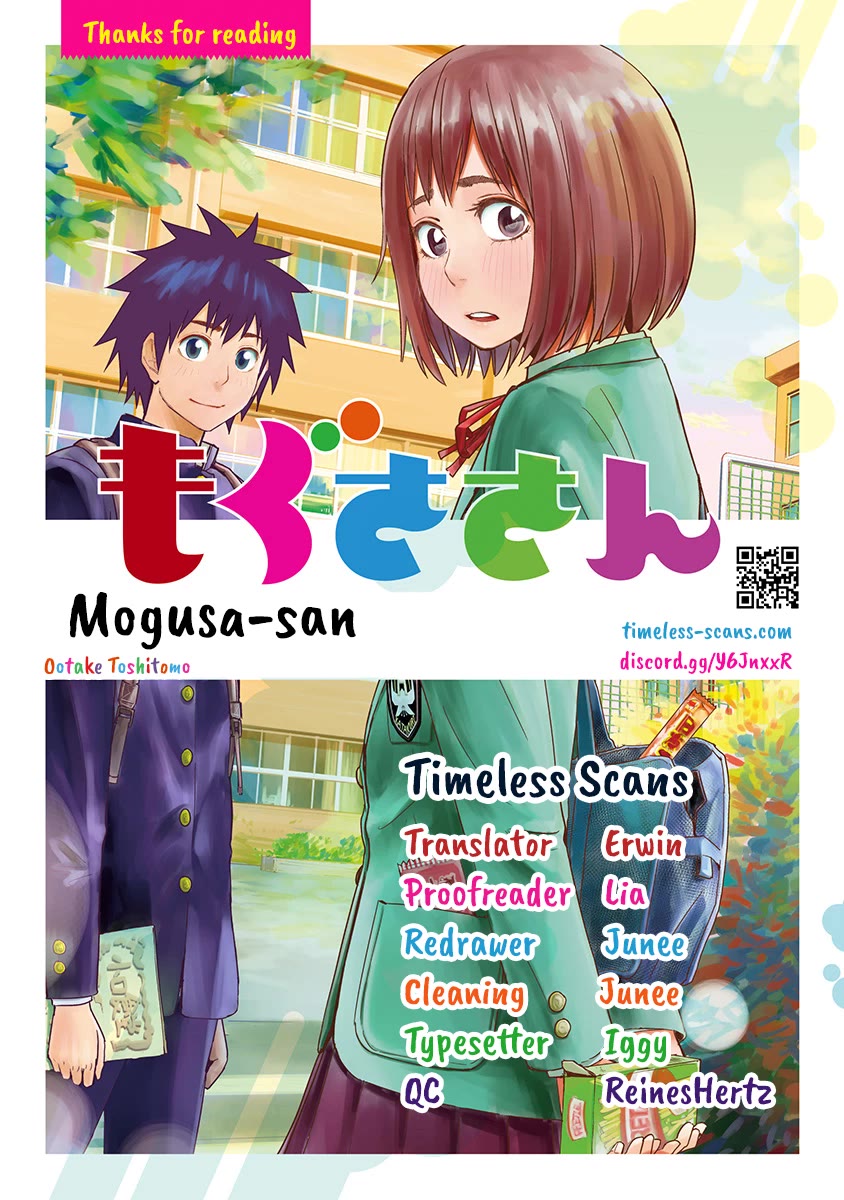 Mogusa-san chapter 78 page 1