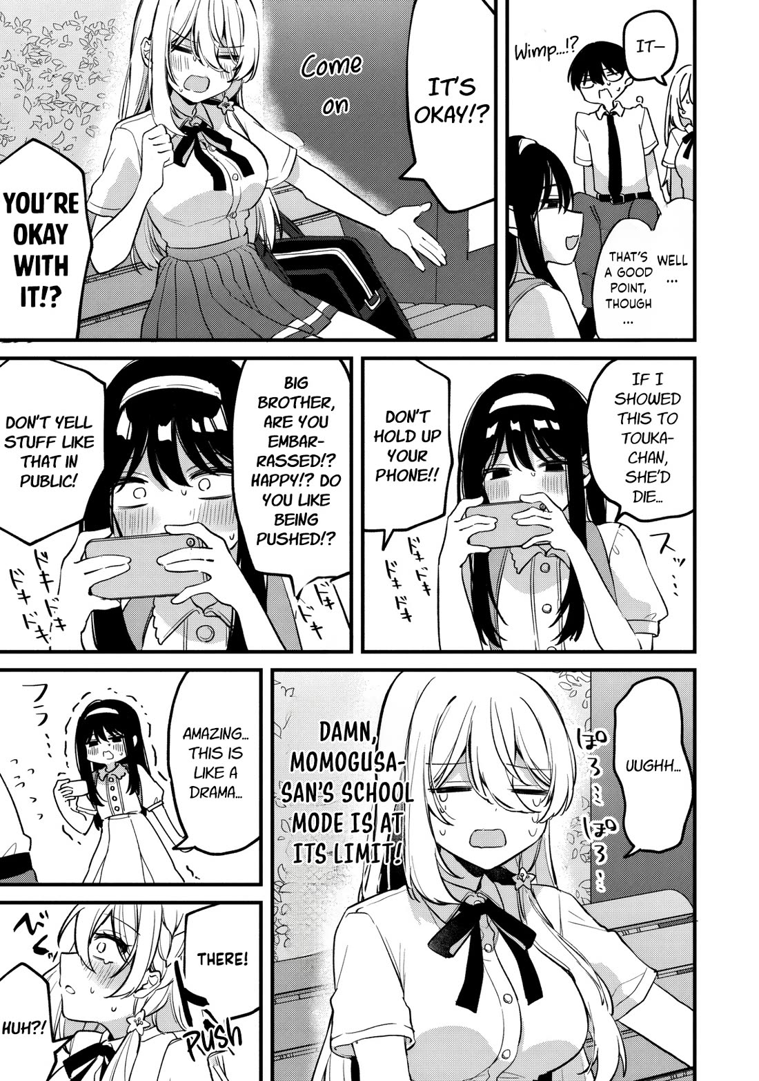 Momogusa-san ga Monogusa Sugiru!! chapter 18 page 12