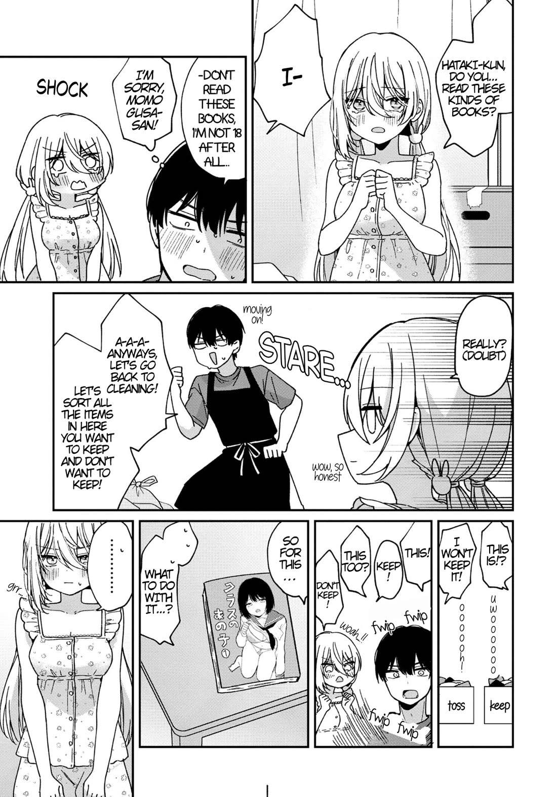 Momogusa-san ga Monogusa Sugiru!! chapter 3 page 7