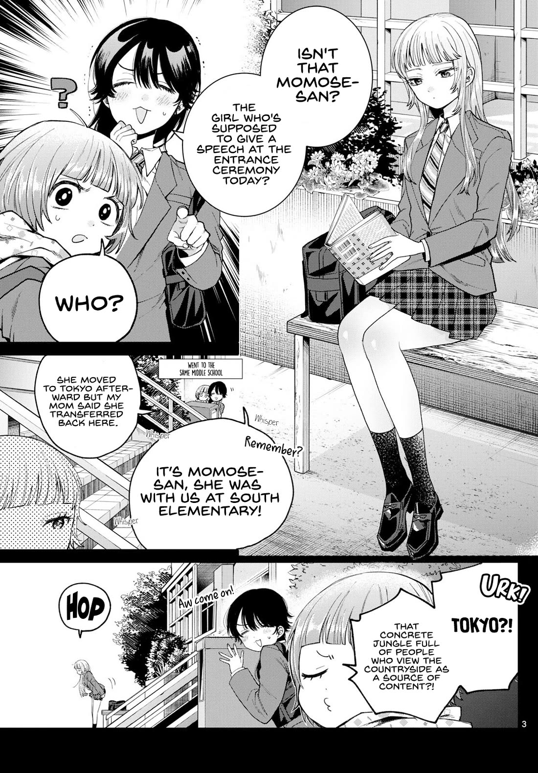 Momose Akira's First Love is a Failure. chapter 14 page 3