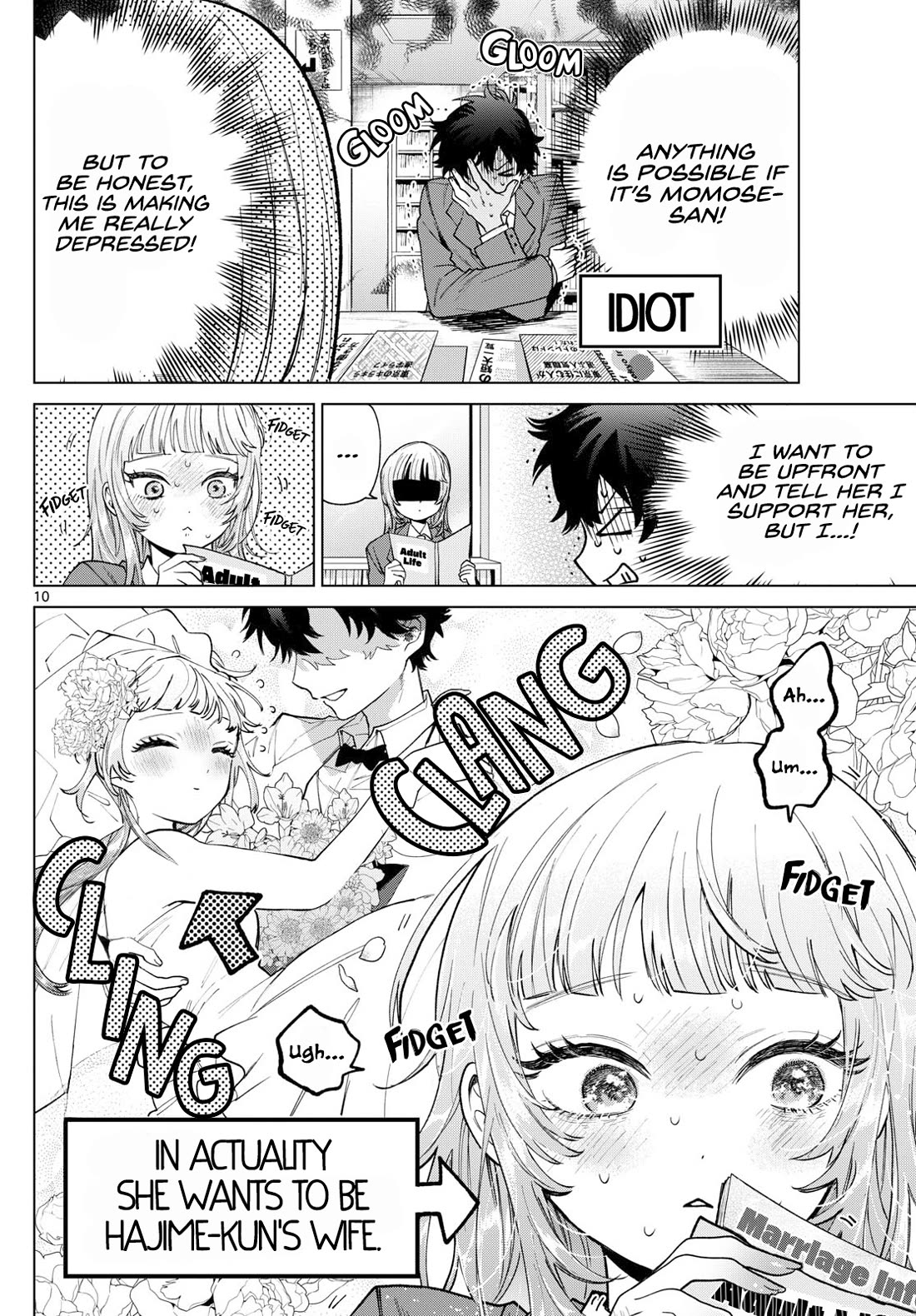 Momose Akira's First Love is a Failure. chapter 17 page 10