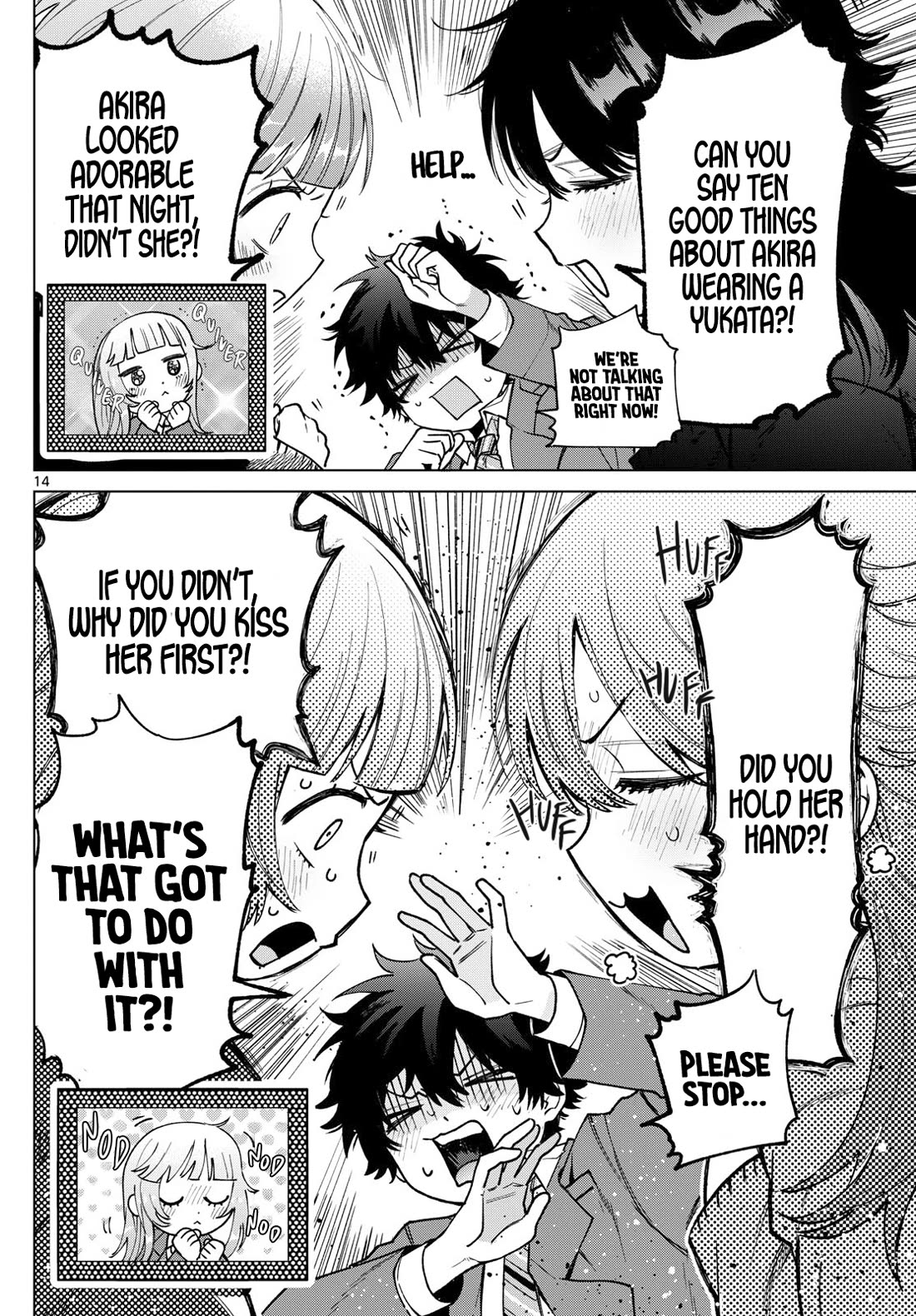 Momose Akira's First Love is a Failure. chapter 22 page 14