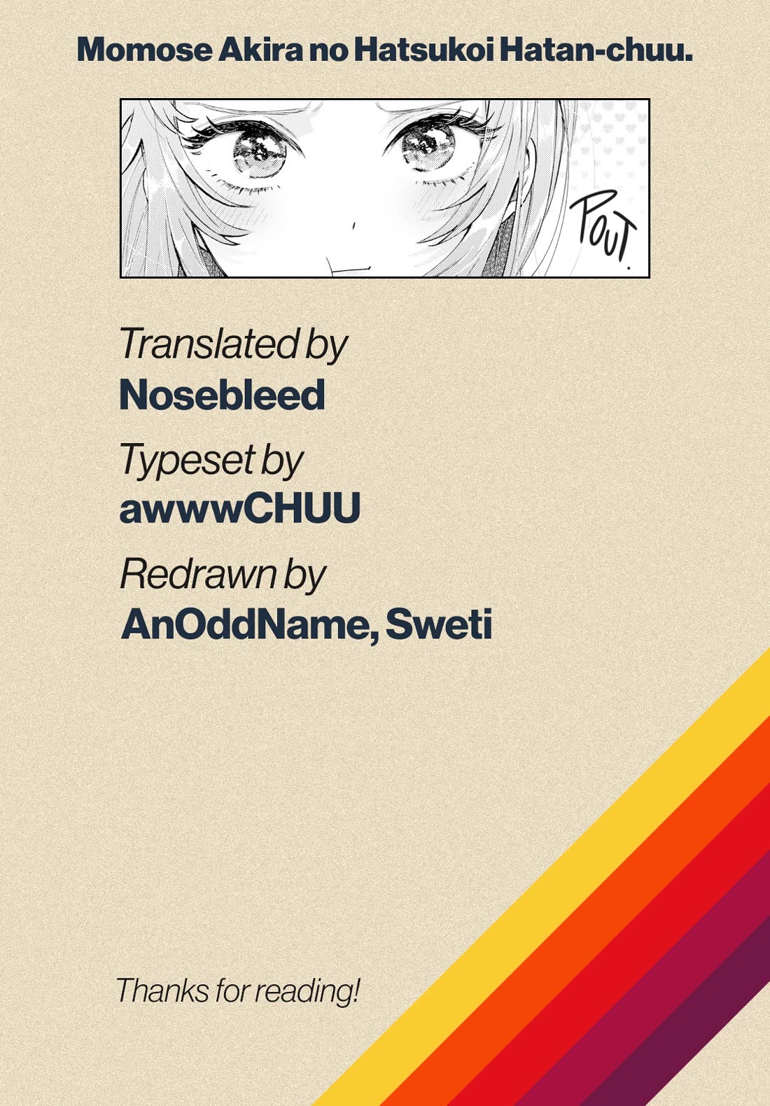 Momose Akira's First Love is a Failure. chapter 22 page 19