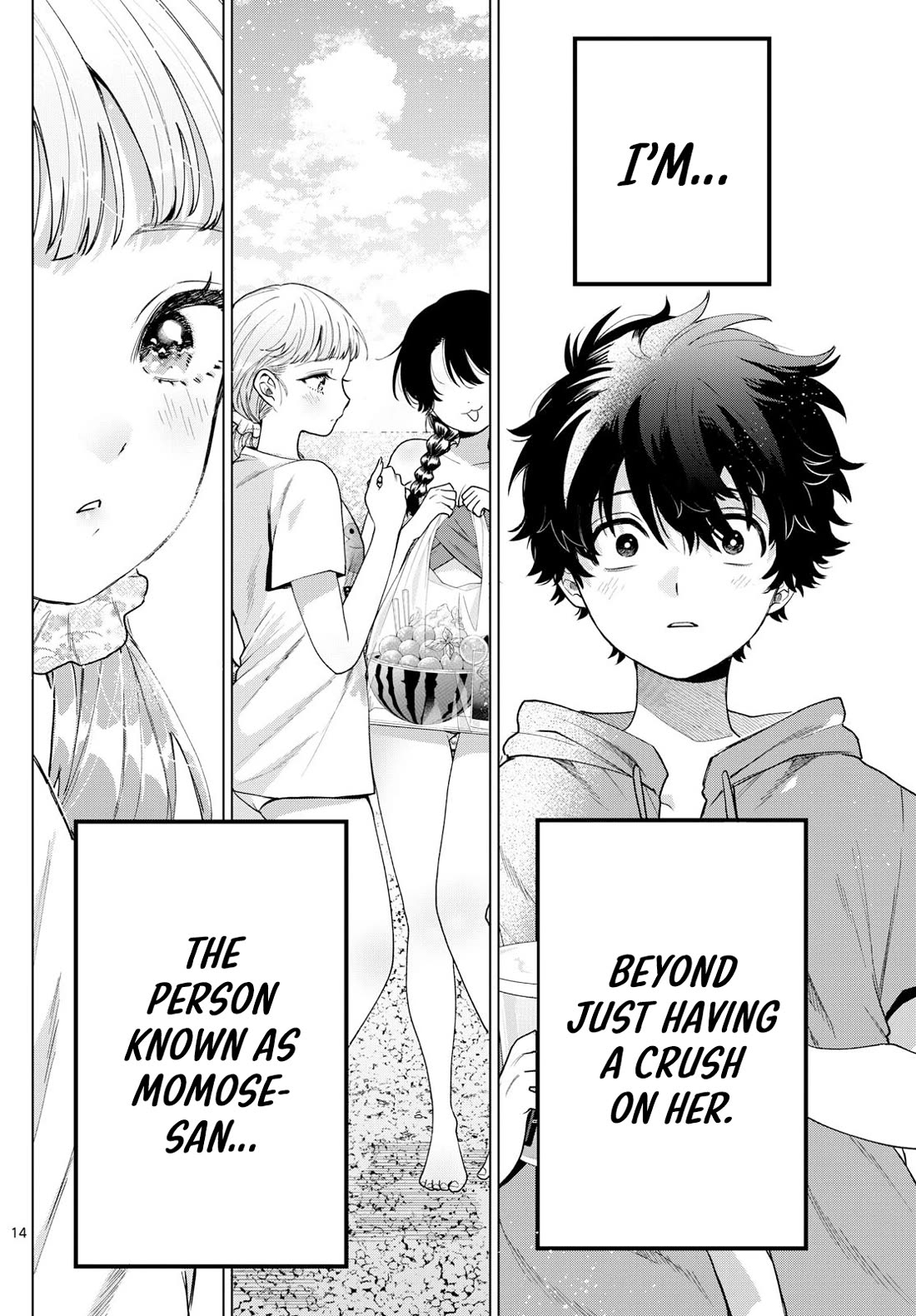 Momose Akira's First Love is a Failure. chapter 38 page 14