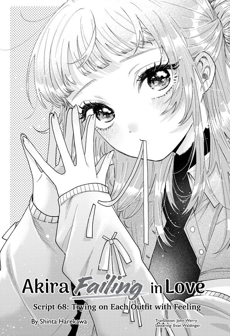 Momose Akira's First Love is a Failure. chapter 68 page 1