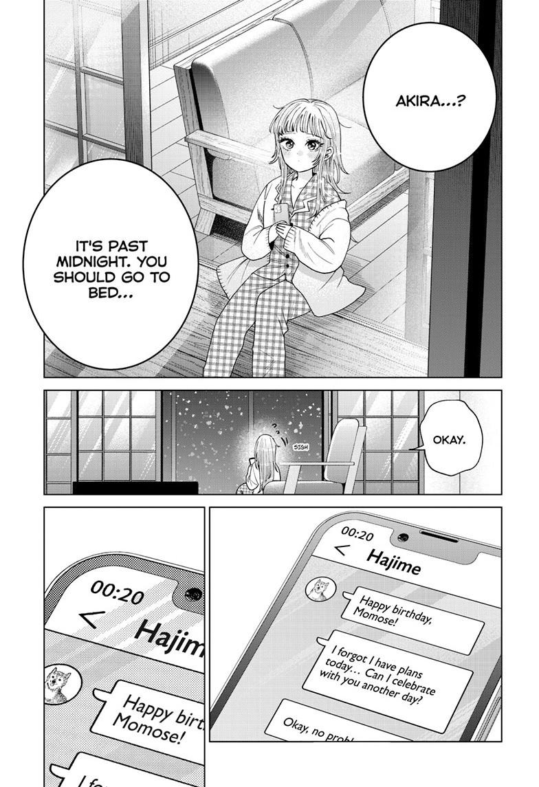 Momose Akira's First Love is a Failure. chapter 74 page 17