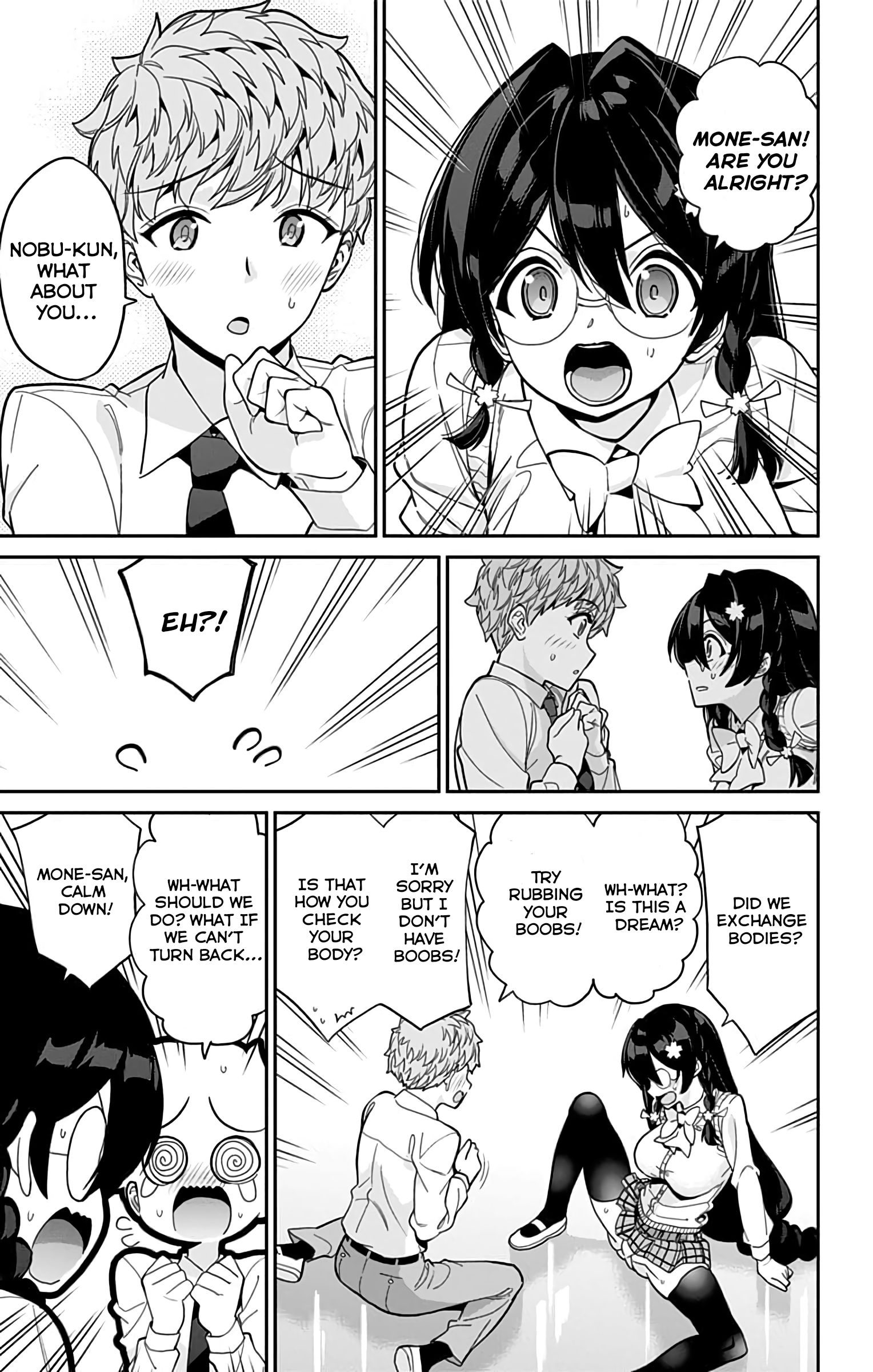 Mone-san no Majime Sugiru Tsukiaikata chapter 38.5 page 9