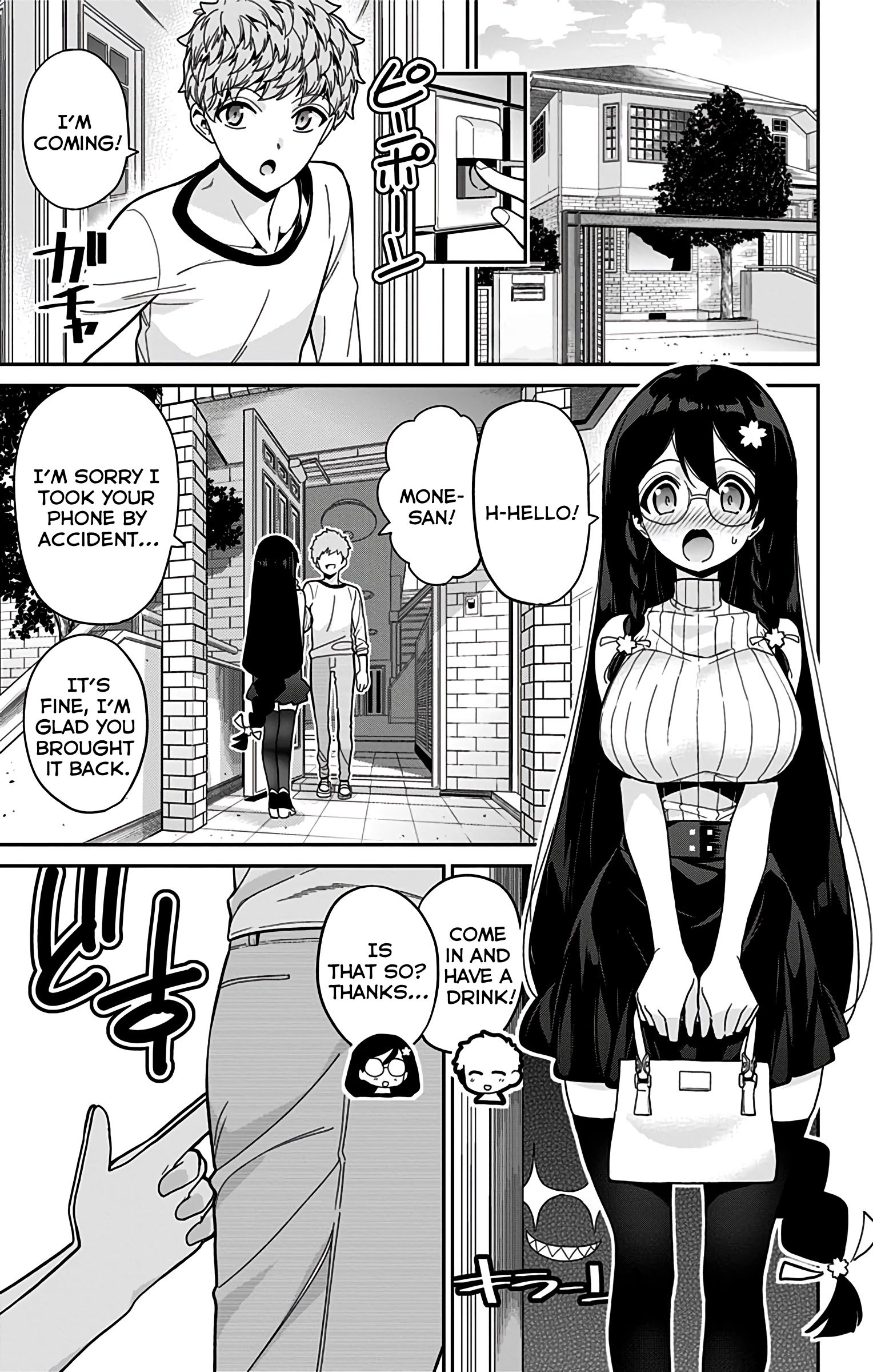 Mone-san no Majime Sugiru Tsukiaikata chapter 39 page 2