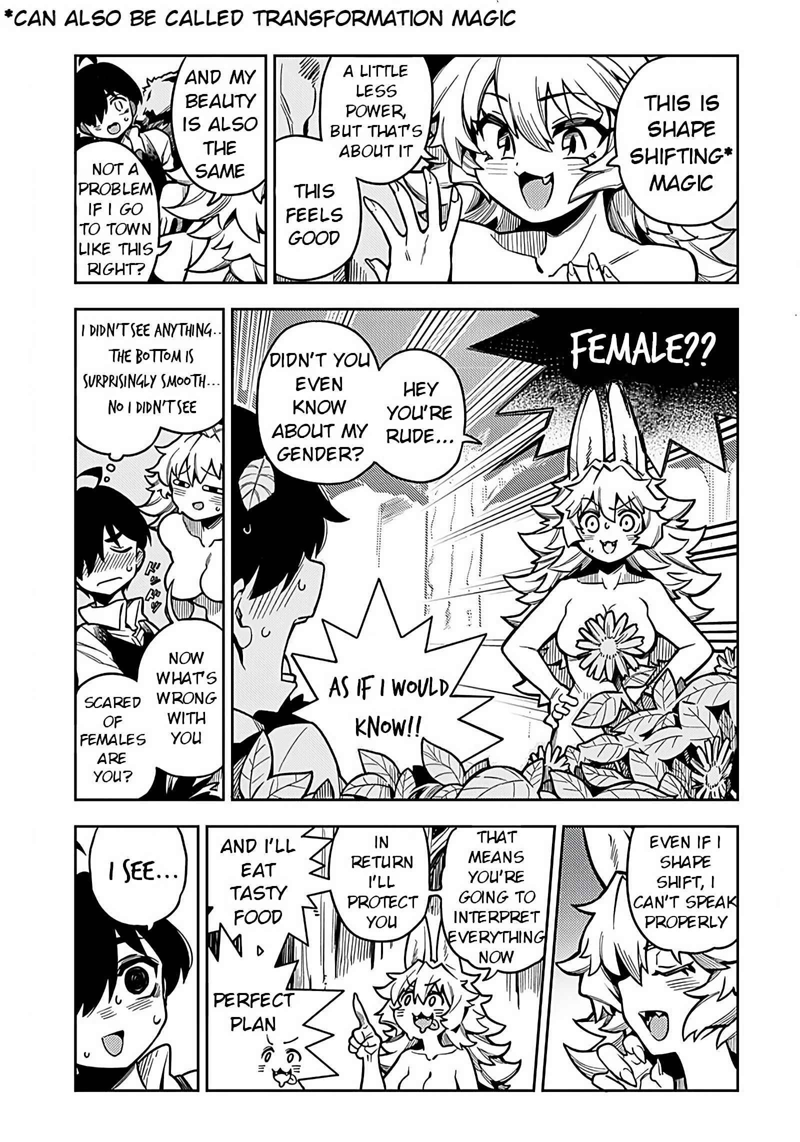 Monmusugo! 〜Living In Another World With The Strongest Monster Girls With Translation Skills〜 chapter 1 page 45