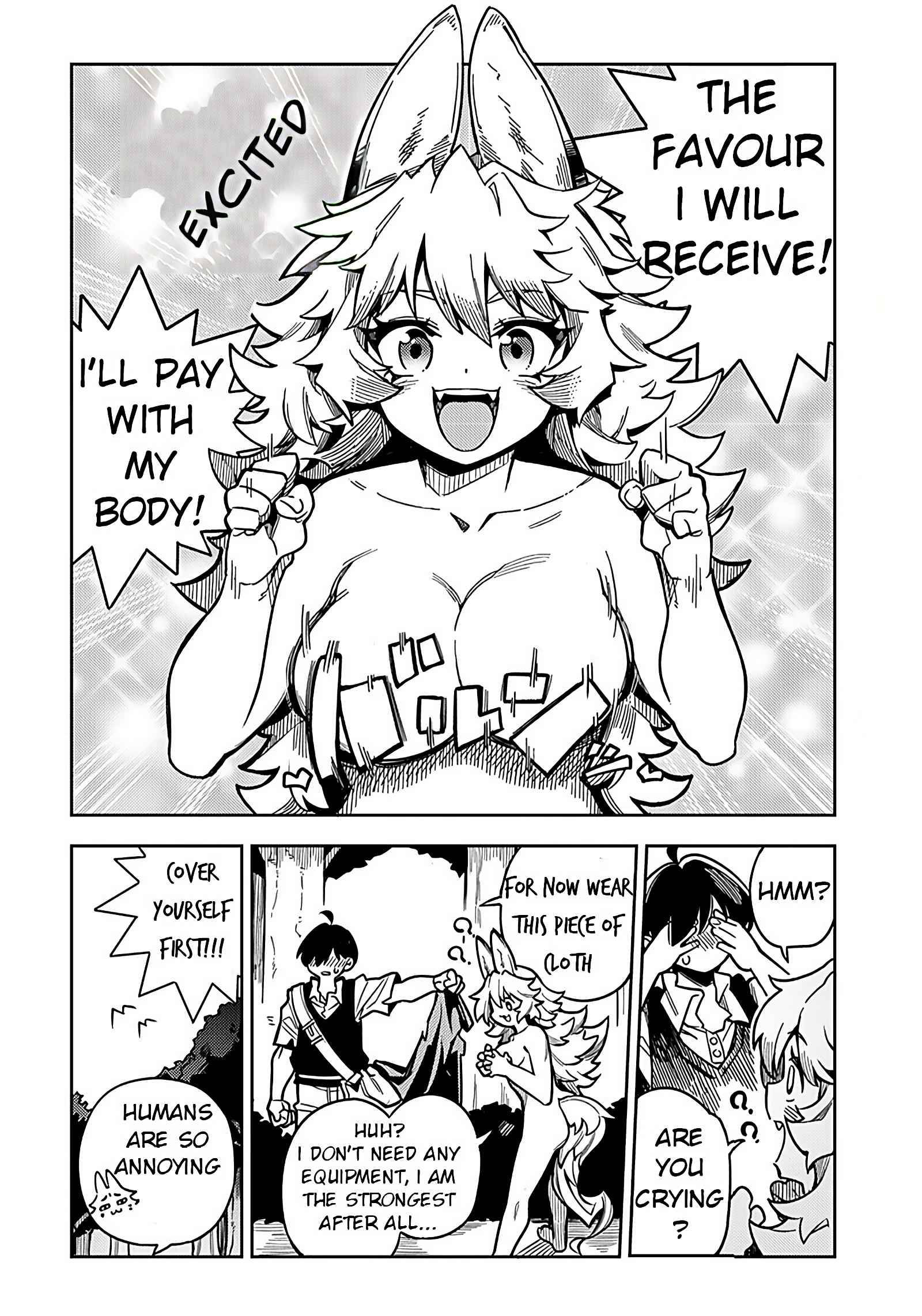 Monmusugo! 〜Living In Another World With The Strongest Monster Girls With Translation Skills〜 chapter 1 page 46