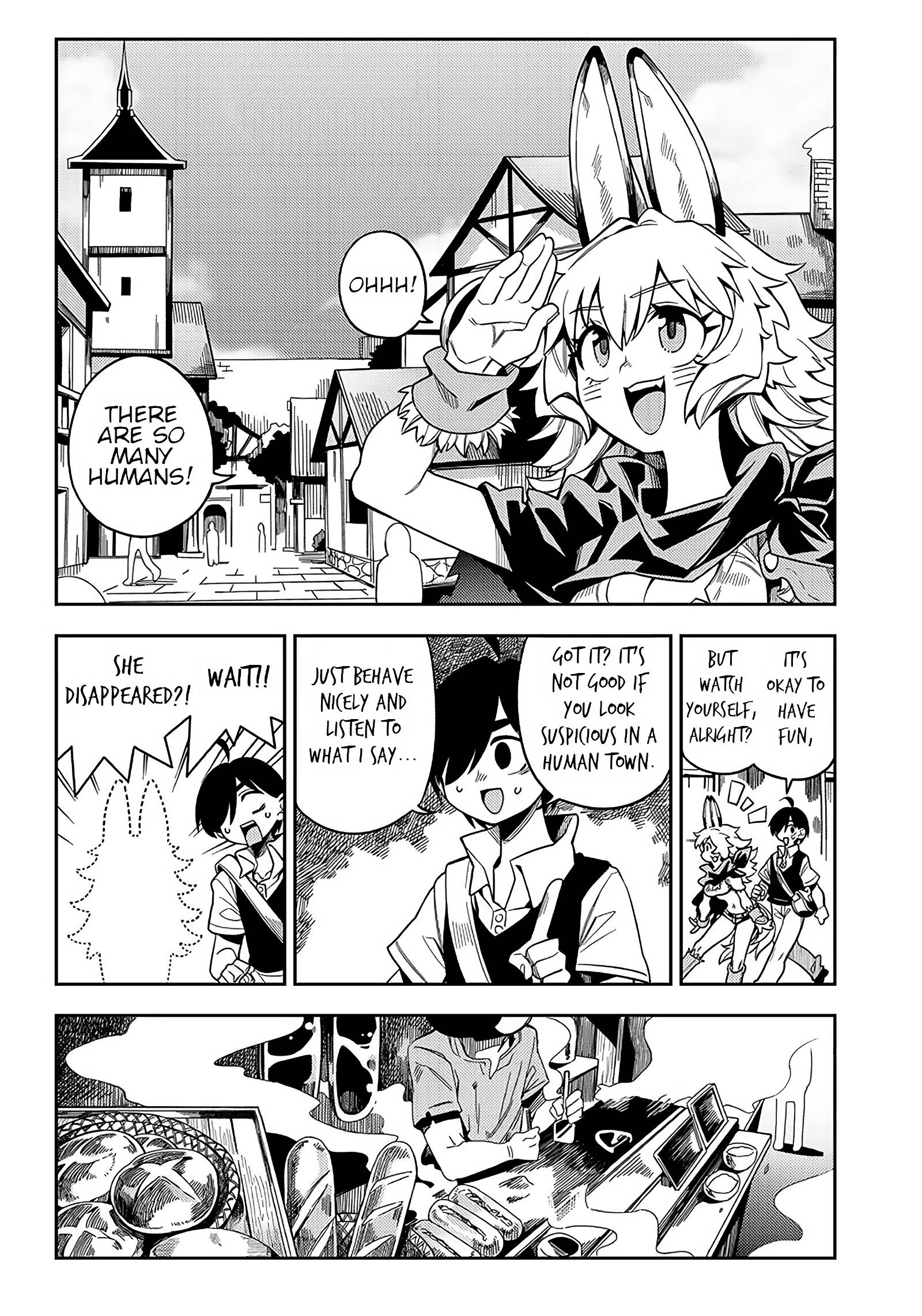 Monmusugo! 〜Living In Another World With The Strongest Monster Girls With Translation Skills〜 chapter 2.1 page 5