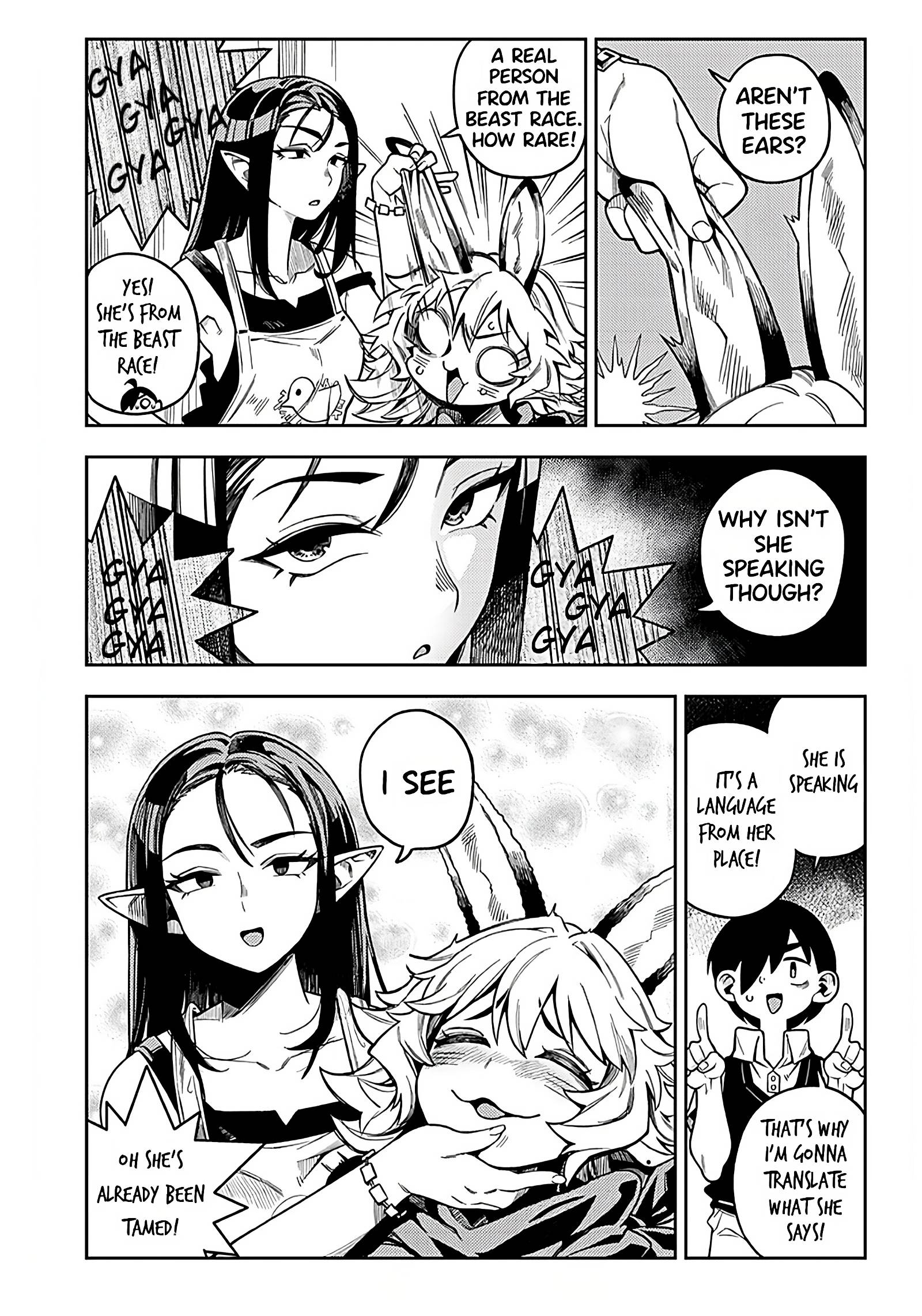 Monmusugo! 〜Living In Another World With The Strongest Monster Girls With Translation Skills〜 chapter 2.2 page 3
