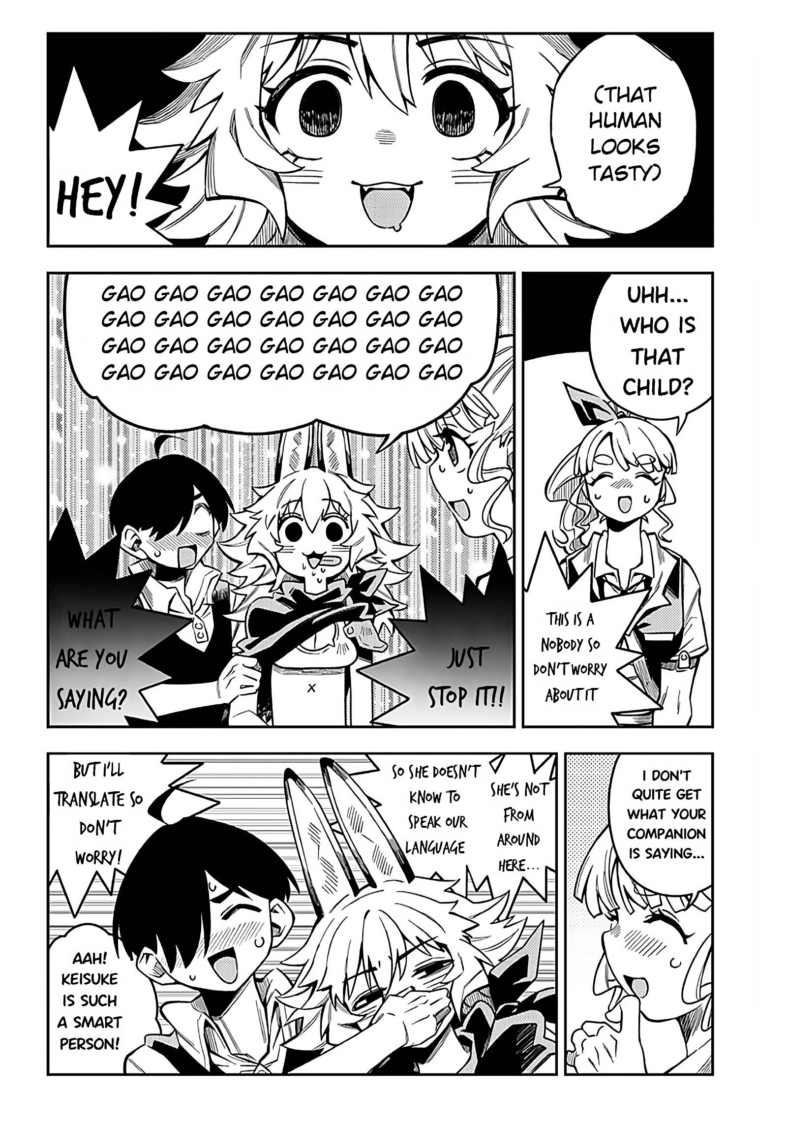 Monmusugo! 〜Living In Another World With The Strongest Monster Girls With Translation Skills〜 chapter 3.1 page 9