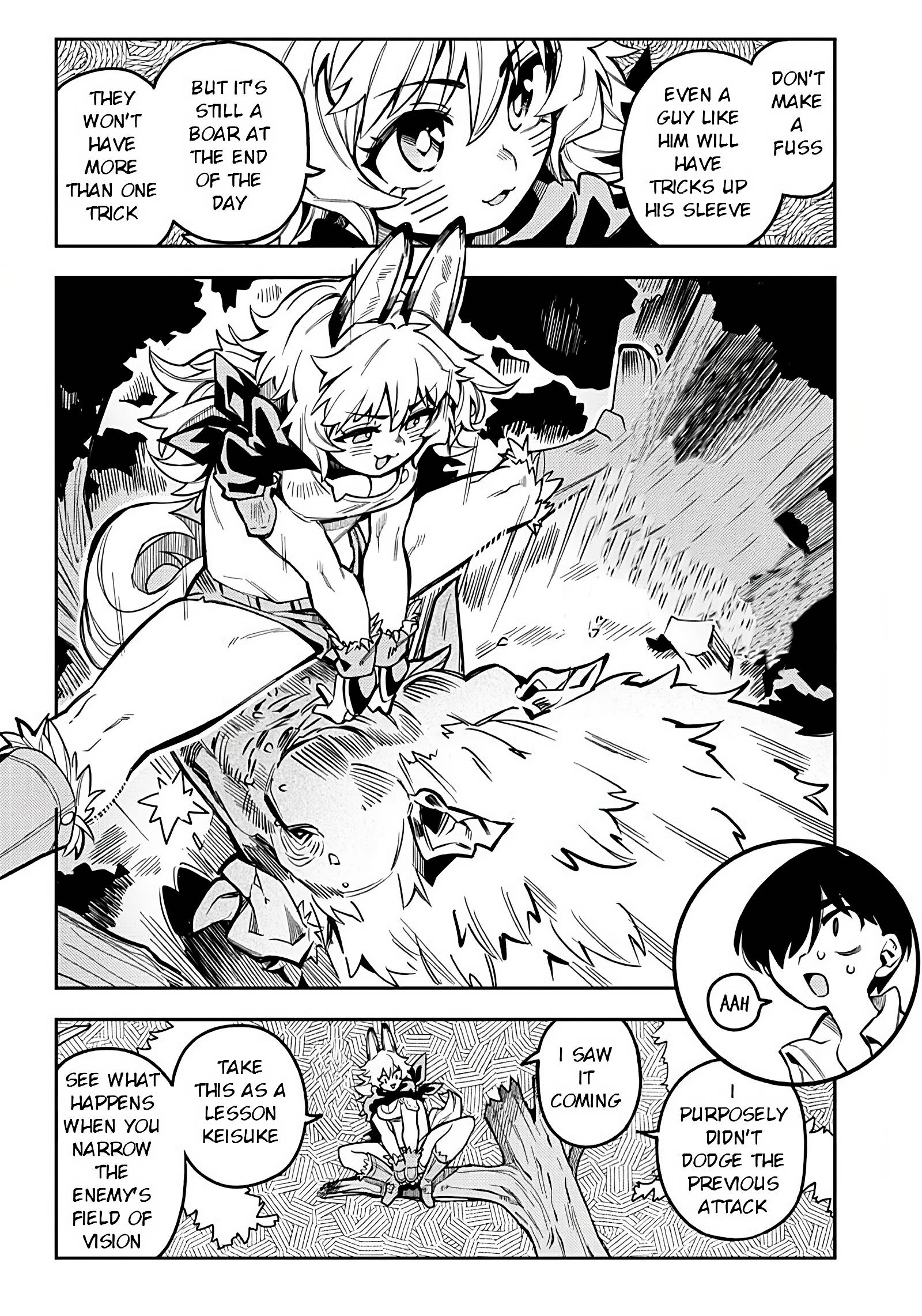 Monmusugo! 〜Living In Another World With The Strongest Monster Girls With Translation Skills〜 chapter 3.2 page 10