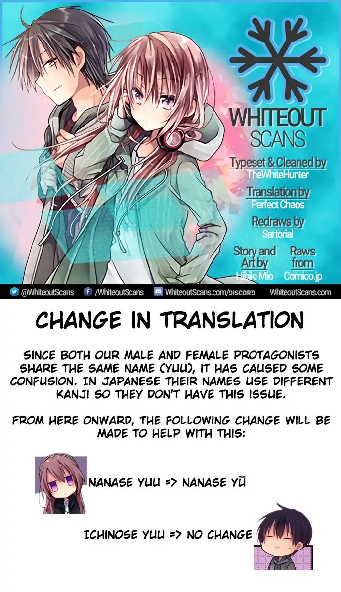 Monochrome Lovers chapter 16 page 1