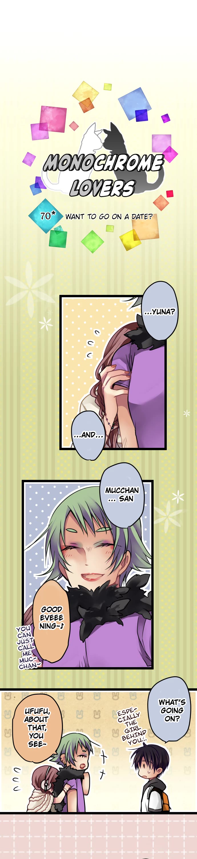 Monochrome Lovers chapter 70 page 1