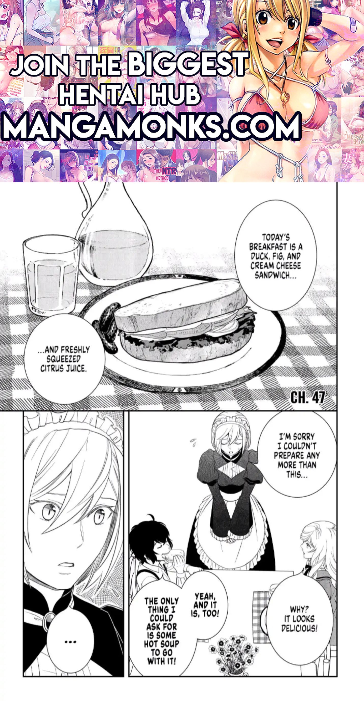 Monogatari no Naka no Hito chapter 47 page 1