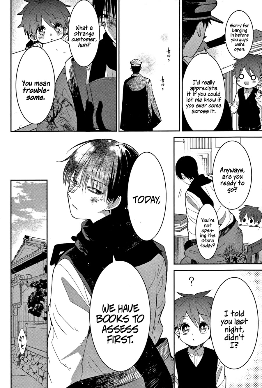 Mononobe Koshoten Kaikitan chapter 2 page 10