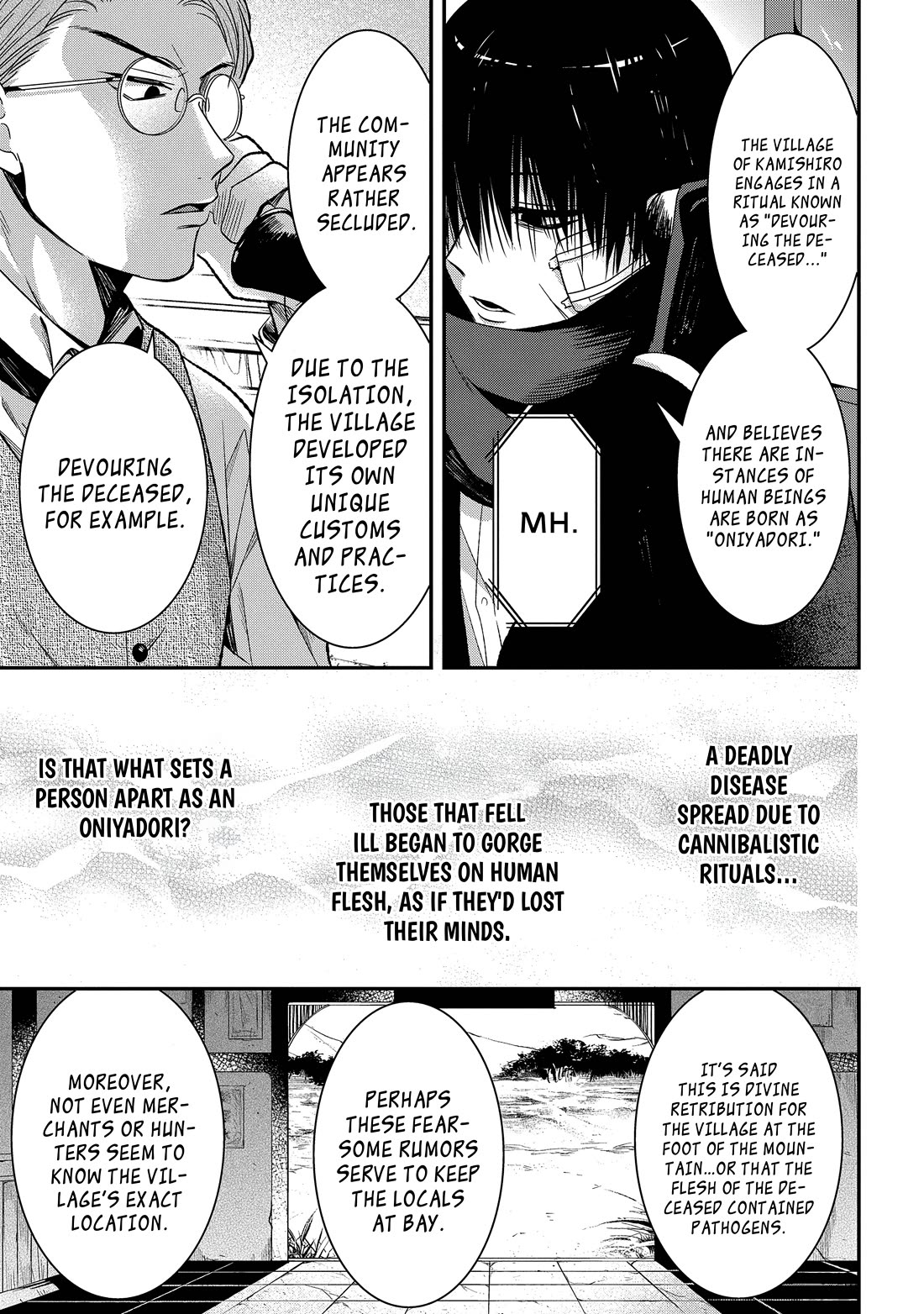 Mononobe Koshoten Kaikitan chapter 8.2 page 4