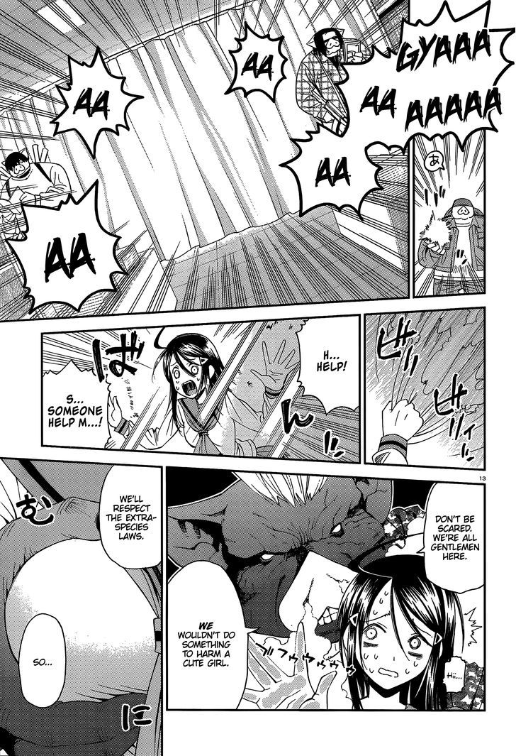 Monster Musume no Iru Nichijou chapter 11 page 13