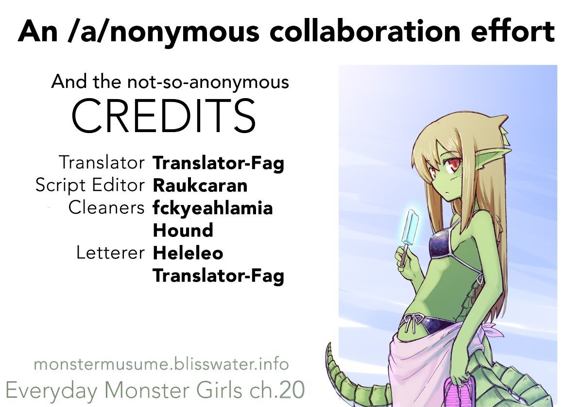 Monster Musume no Iru Nichijou chapter 20 page 1
