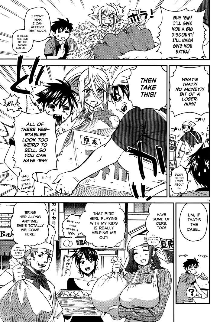 Monster Musume no Iru Nichijou chapter 25 page 14