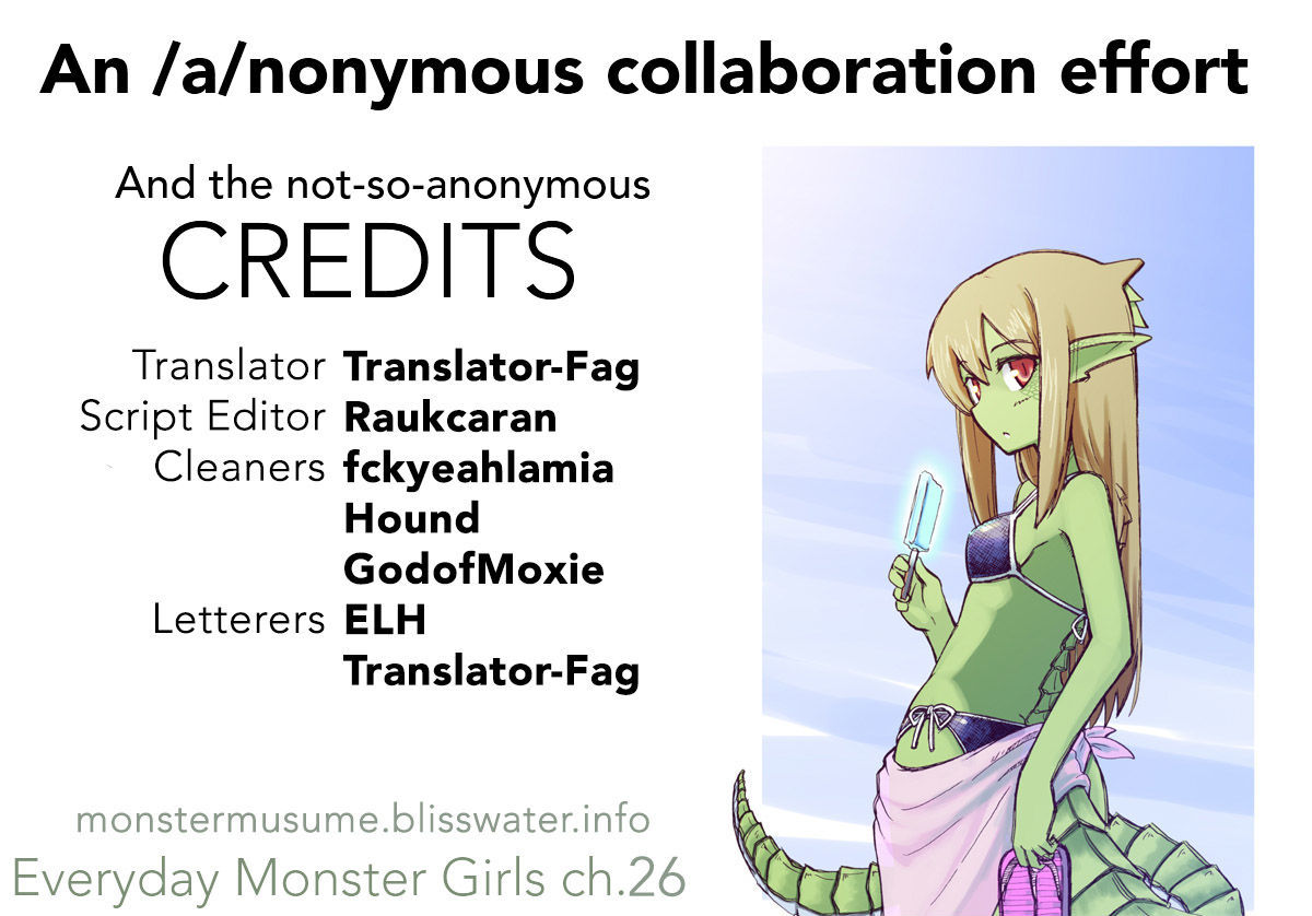 Monster Musume no Iru Nichijou chapter 26 page 1