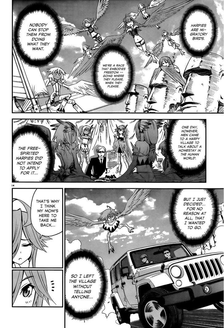 Monster Musume no Iru Nichijou chapter 28 page 14