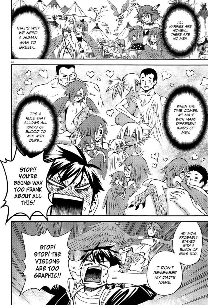 Monster Musume no Iru Nichijou chapter 28 page 20