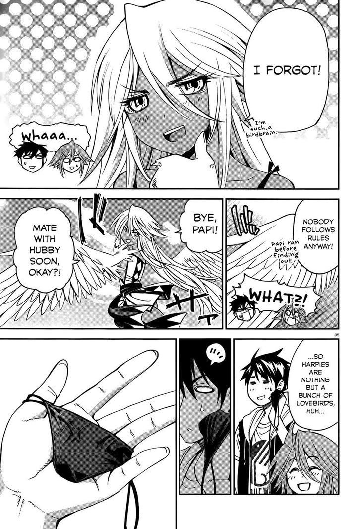 Monster Musume no Iru Nichijou chapter 28 page 35