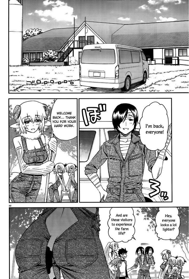 Monster Musume no Iru Nichijou chapter 33 page 32