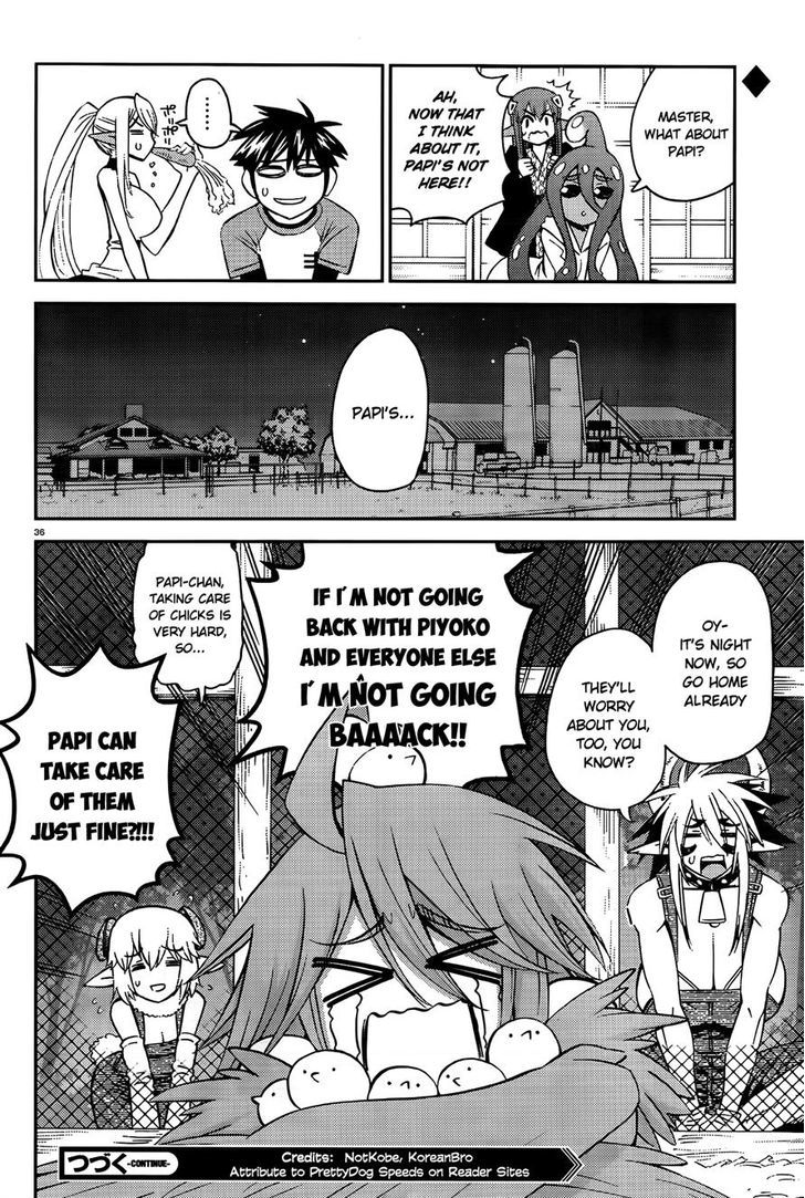 Monster Musume no Iru Nichijou chapter 33 page 36