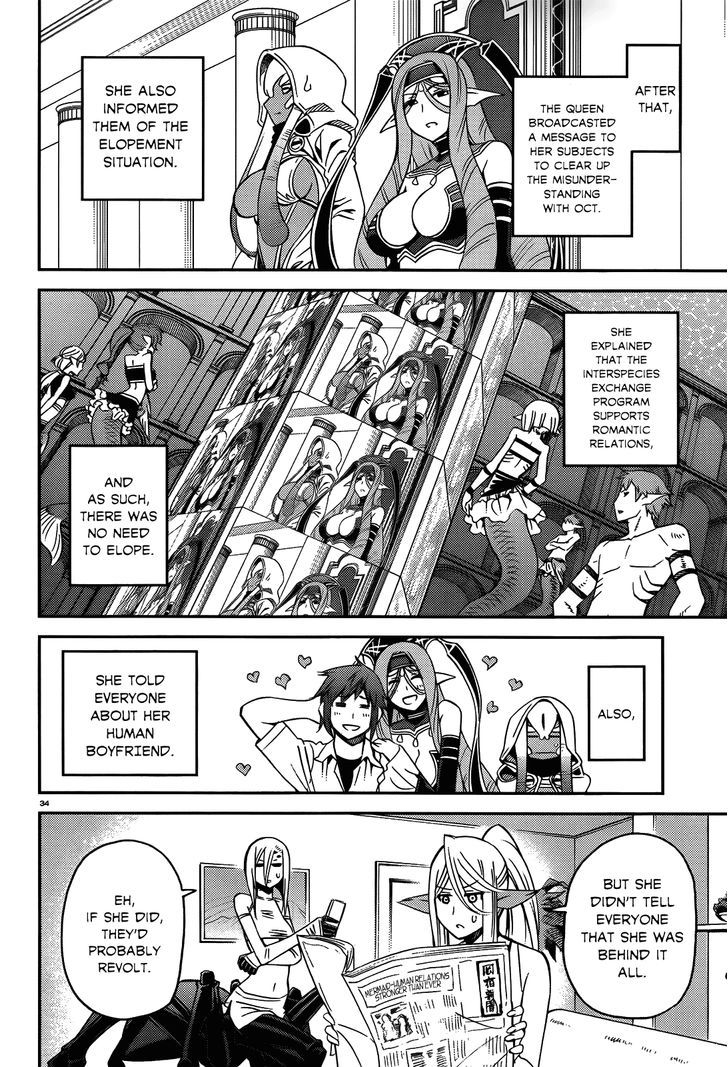 Monster Musume no Iru Nichijou chapter 37 page 34