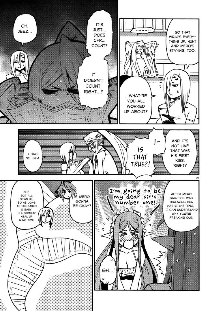 Monster Musume no Iru Nichijou chapter 37 page 35