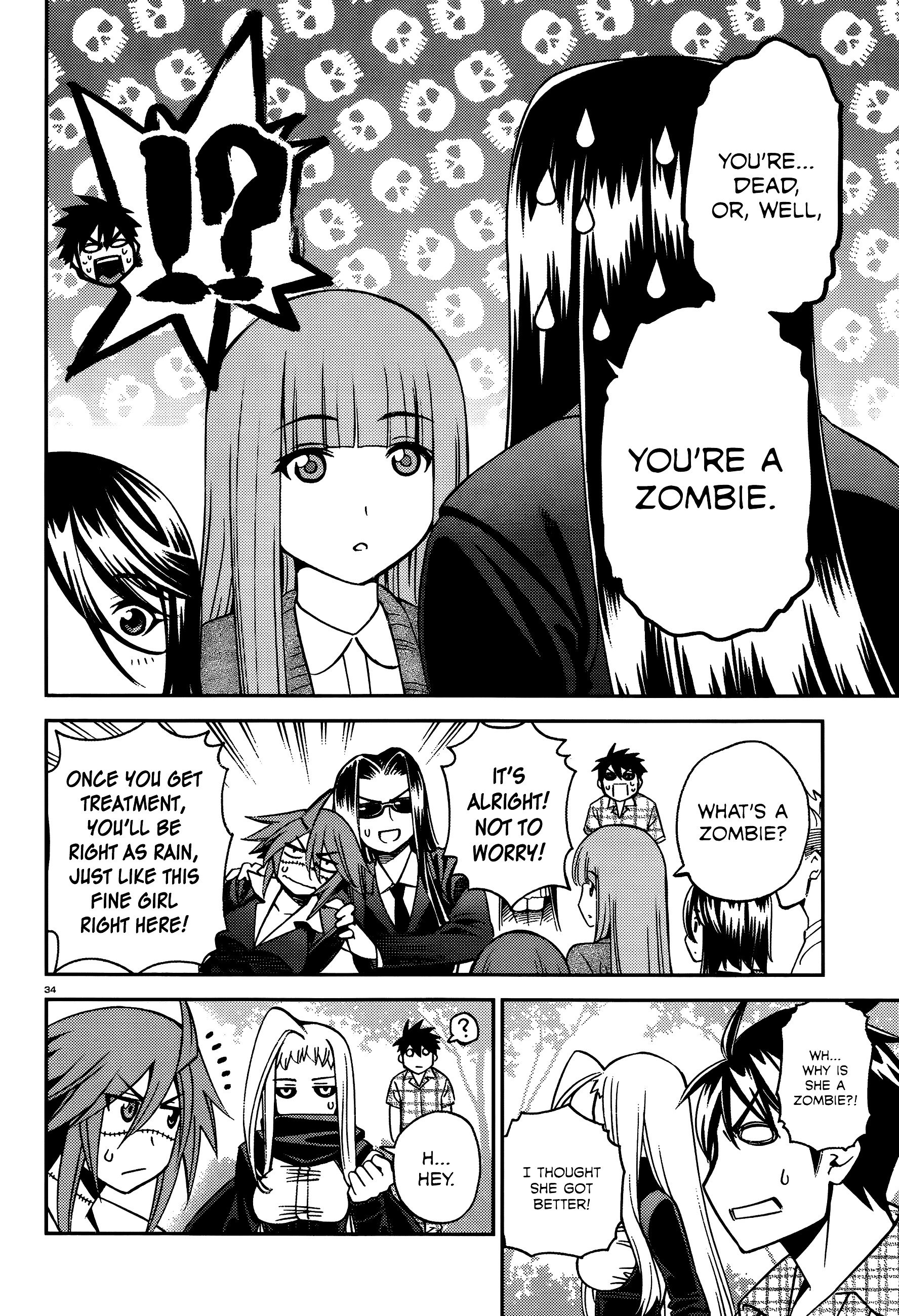 Monster Musume no Iru Nichijou chapter 38 page 34