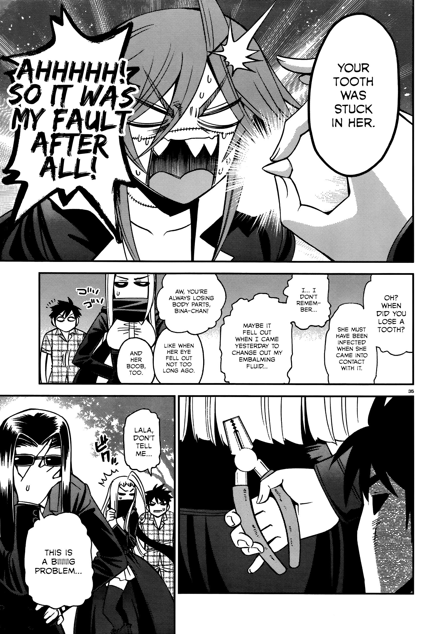 Monster Musume no Iru Nichijou chapter 38 page 35