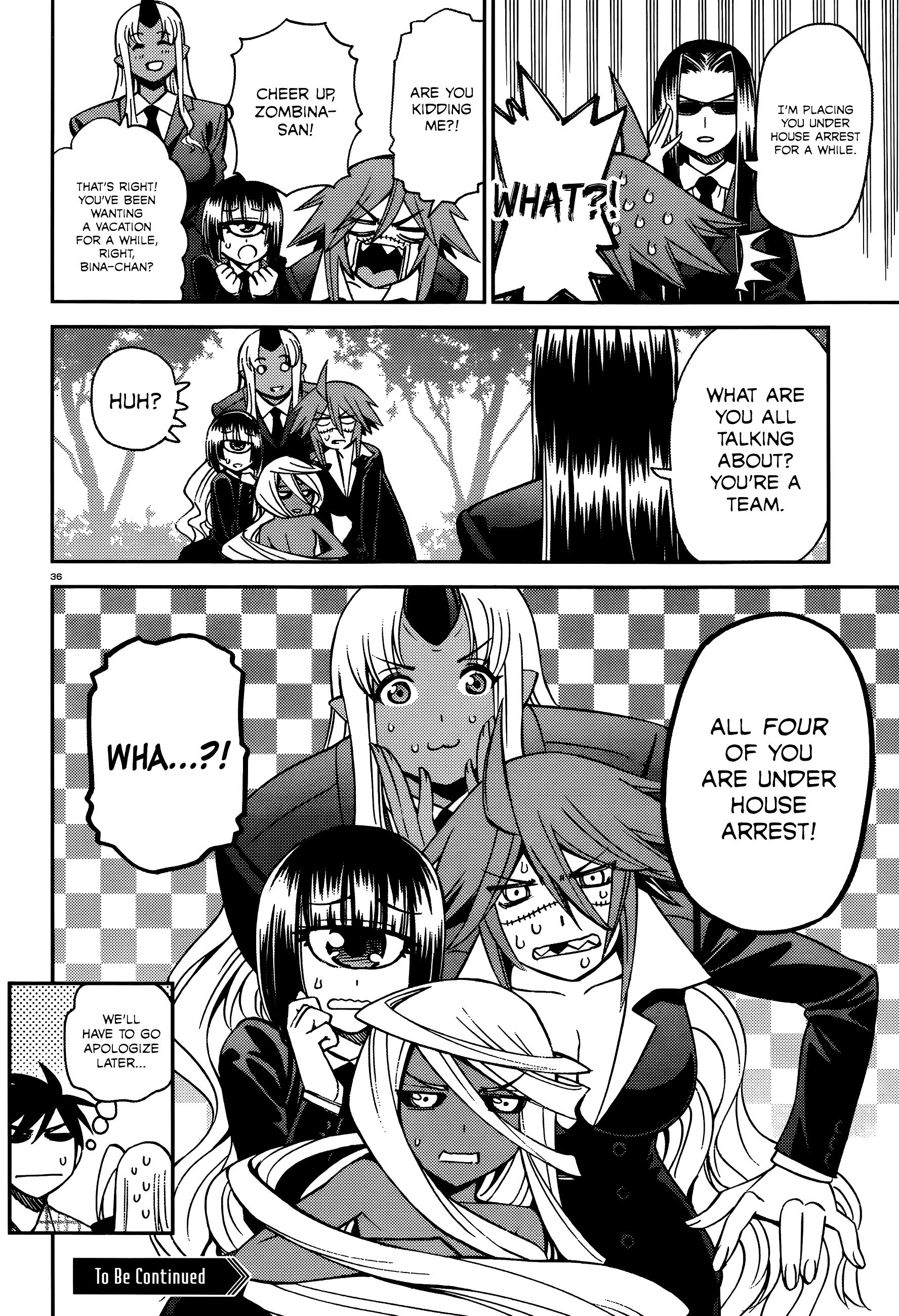 Monster Musume no Iru Nichijou chapter 38 page 36