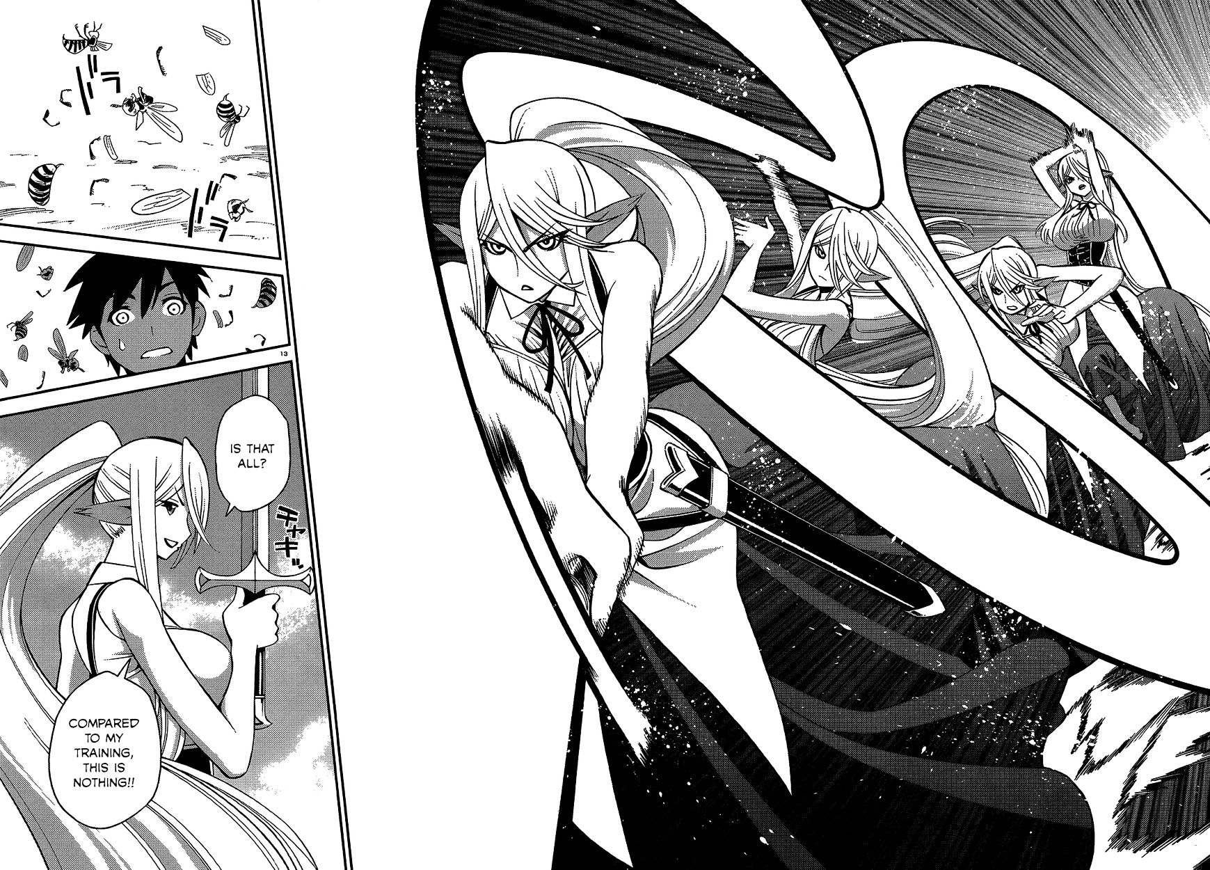 Monster Musume no Iru Nichijou chapter 44 page 13