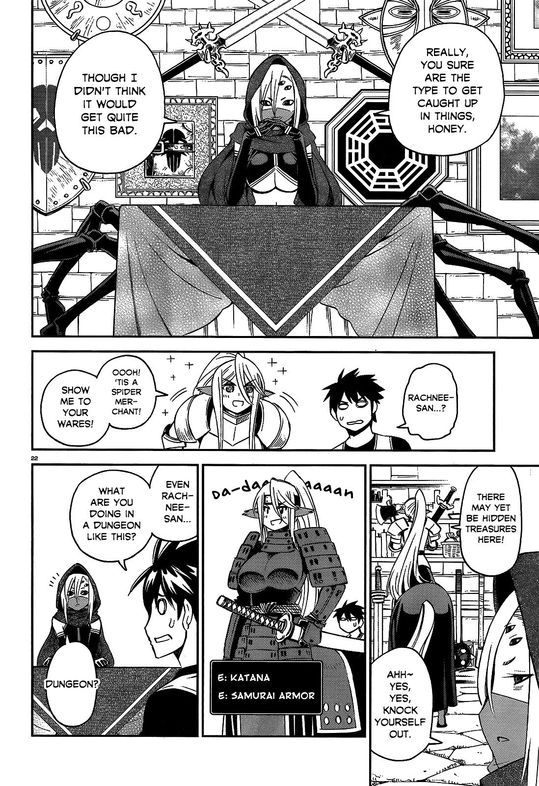 Monster Musume no Iru Nichijou chapter 45 page 21