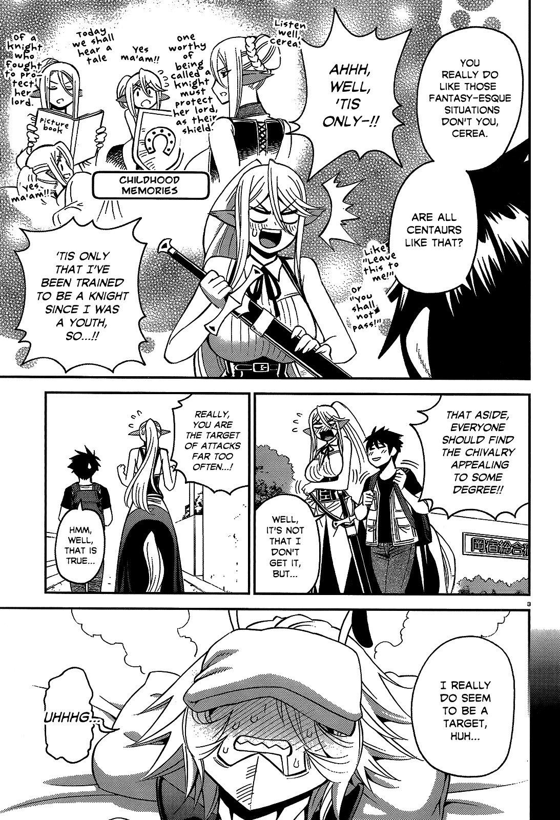 Monster Musume no Iru Nichijou chapter 45 page 3