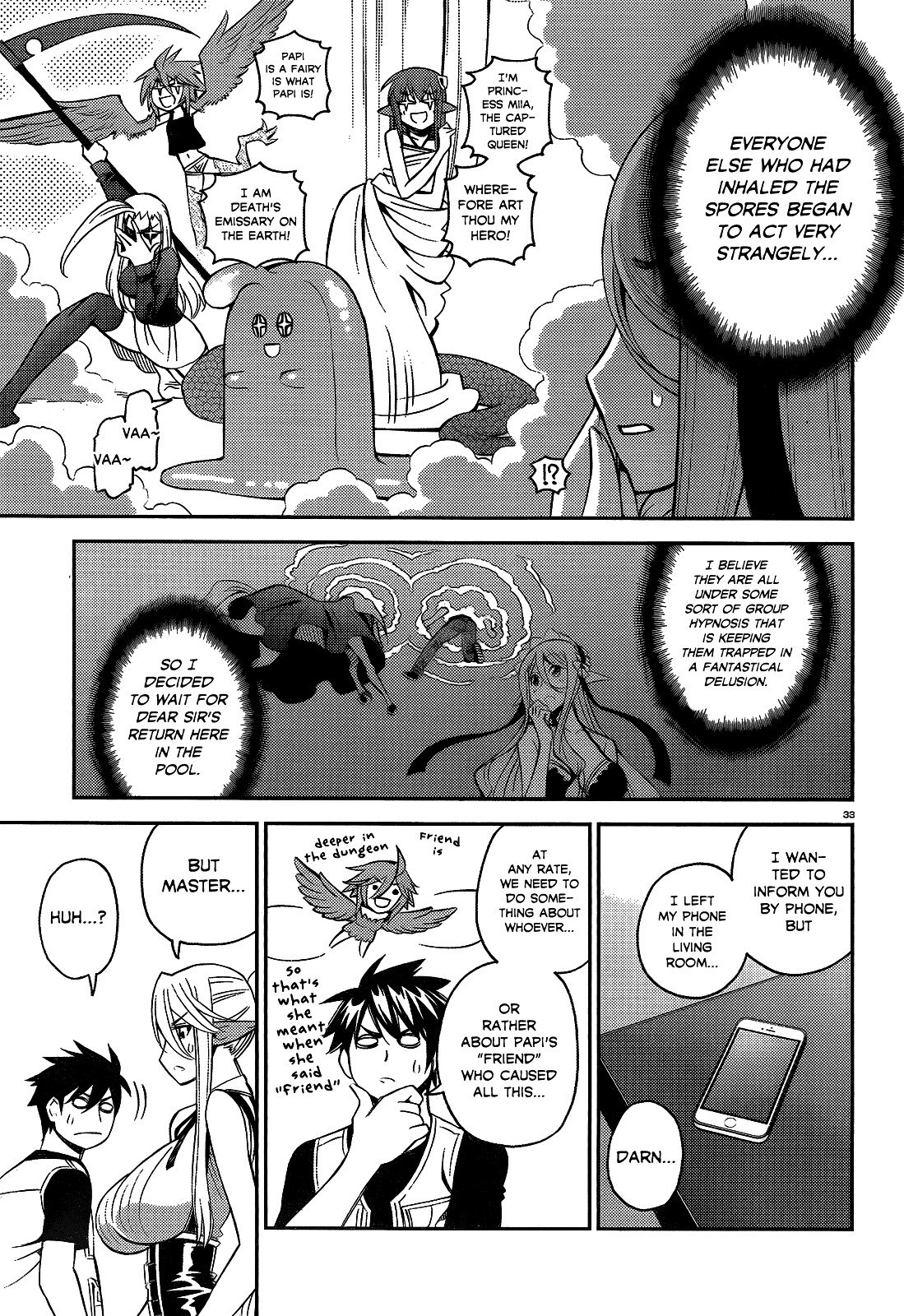 Monster Musume no Iru Nichijou chapter 45 page 32